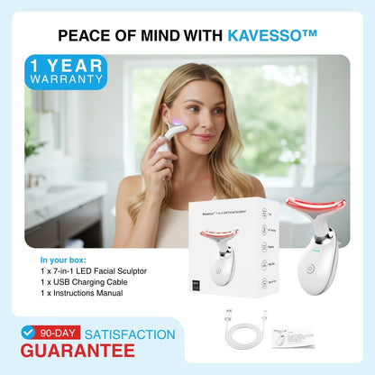 Kavesso™ 7-in-1 LED Facial Sculptor