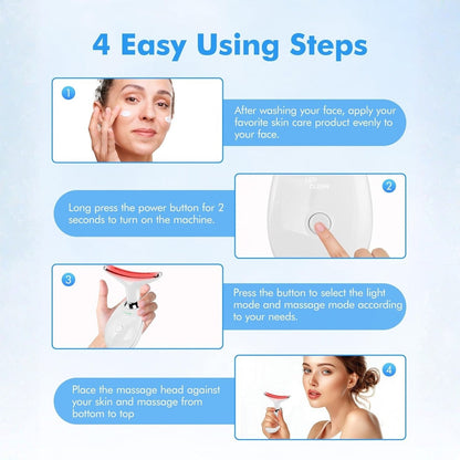 Kavesso™ 7-in-1 LED Facial Sculptor