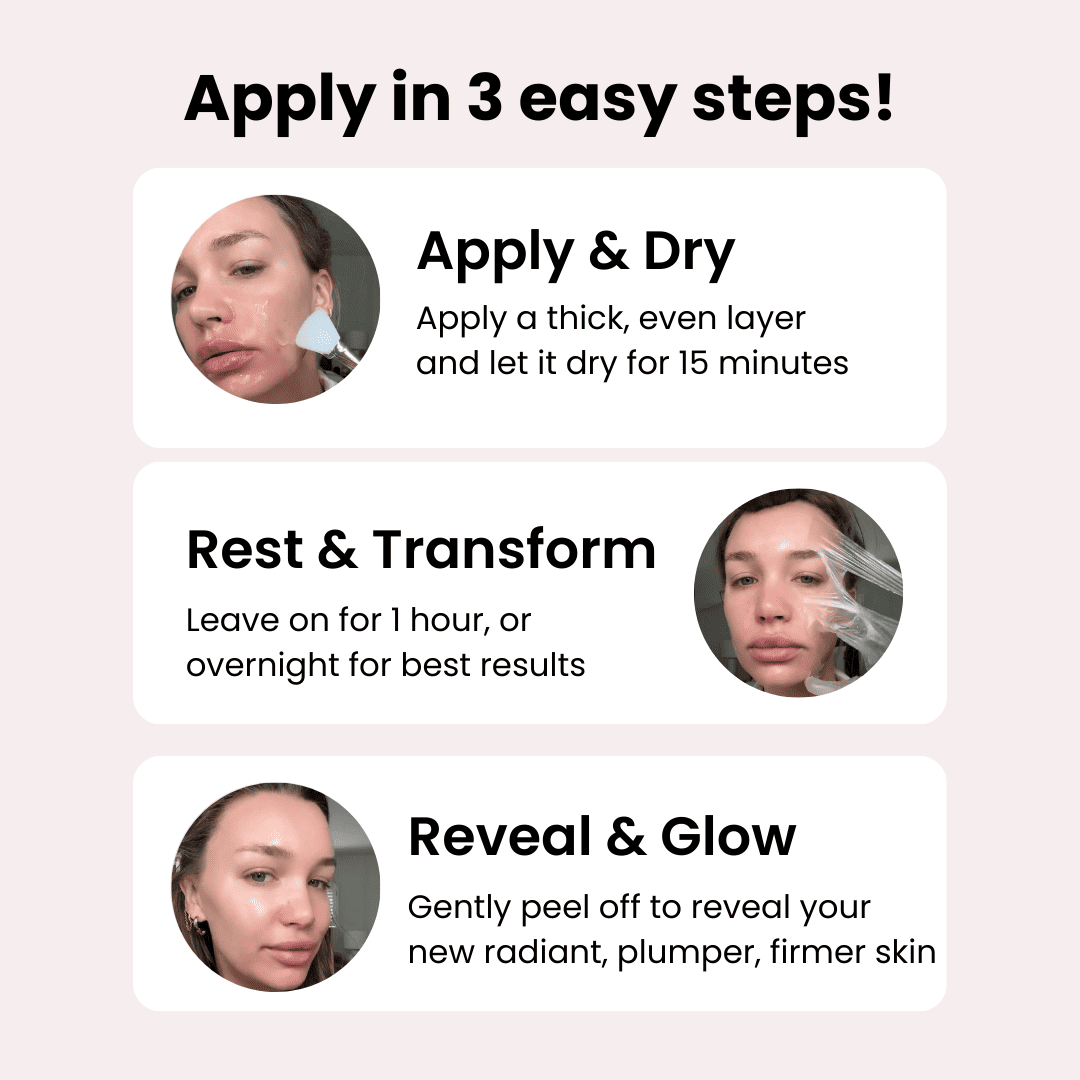 Glass Skin Collagen Mask - ZYRA